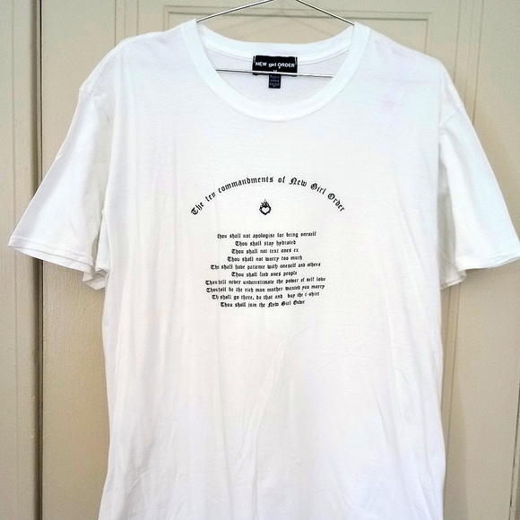 Dolls Kill New Girl Order Commandments TShirt - Picture 3 of 3